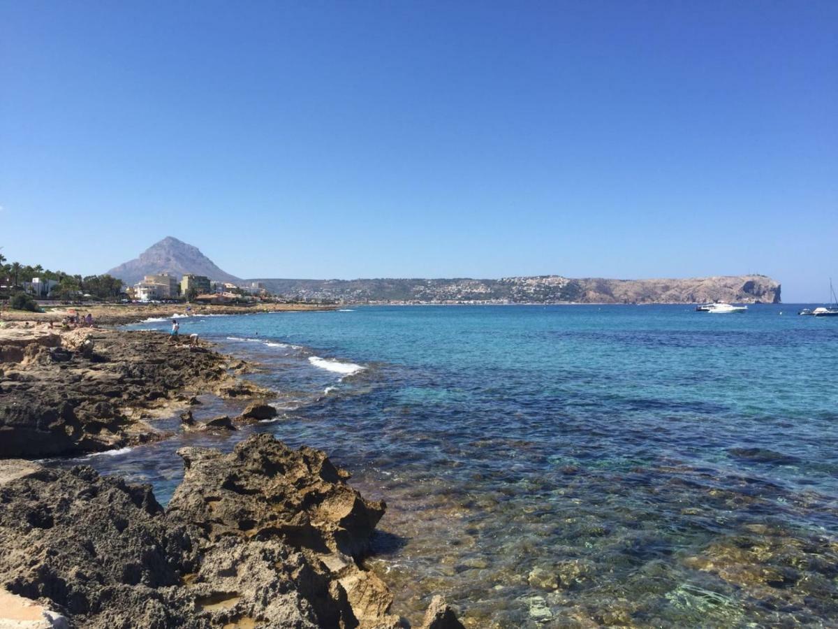 ACOGEDOR Y PRECIOSO ÁTICO EN JAVEA Primera línea playa Esterno foto